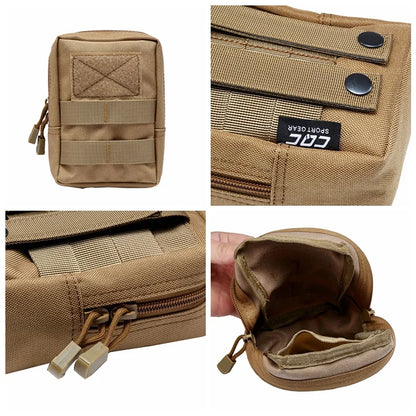 Tactical 600D Molle Waist Bag for Outdoor Adventures