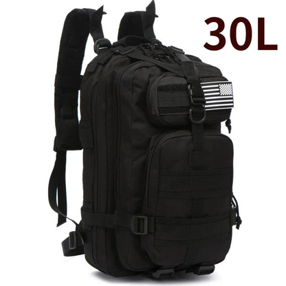 HookUpCo. 30L Waterproof Tactical Backpack