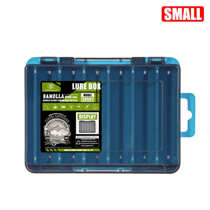 Compact Double-Sided Tackle Box for Efficient Fishing Storage