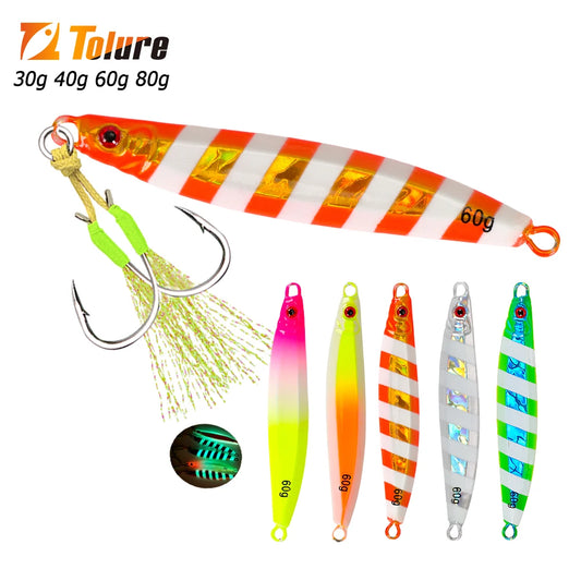 HookUpCo. Luminous Jigging Lure - HookUpCo.