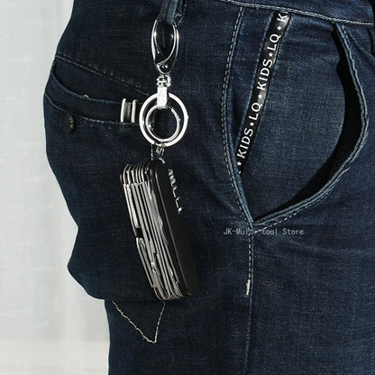 17-in-1 Stainless Steel Folding Multi-Tool for Camping