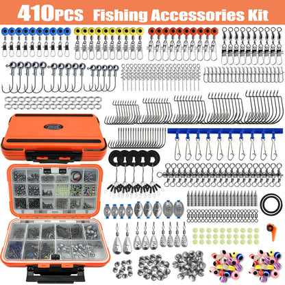 HookUpCo. Complete Fishing Kit with Tackle Box - HookUpCo.