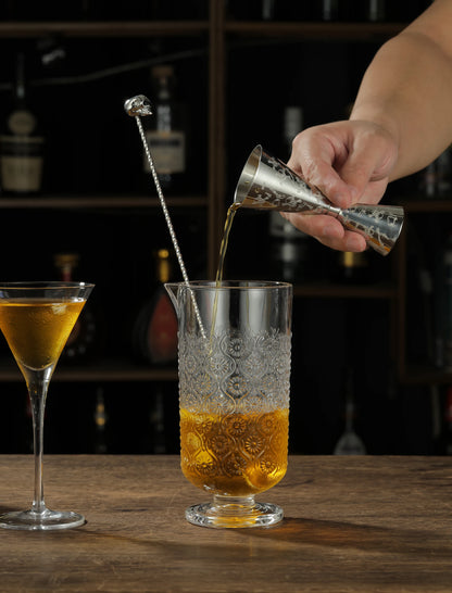 HookUpCo. Stainless Steel Cocktail Jigger Tool