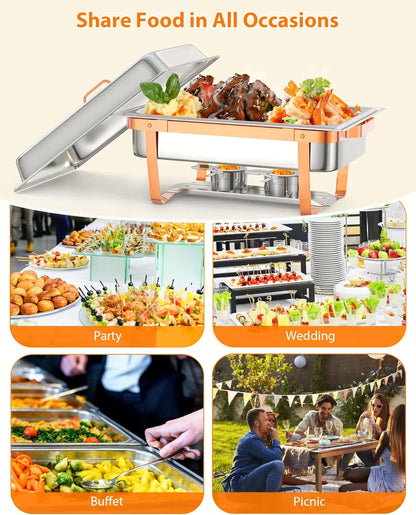 Premium Stainless Steel Chafing Dishes