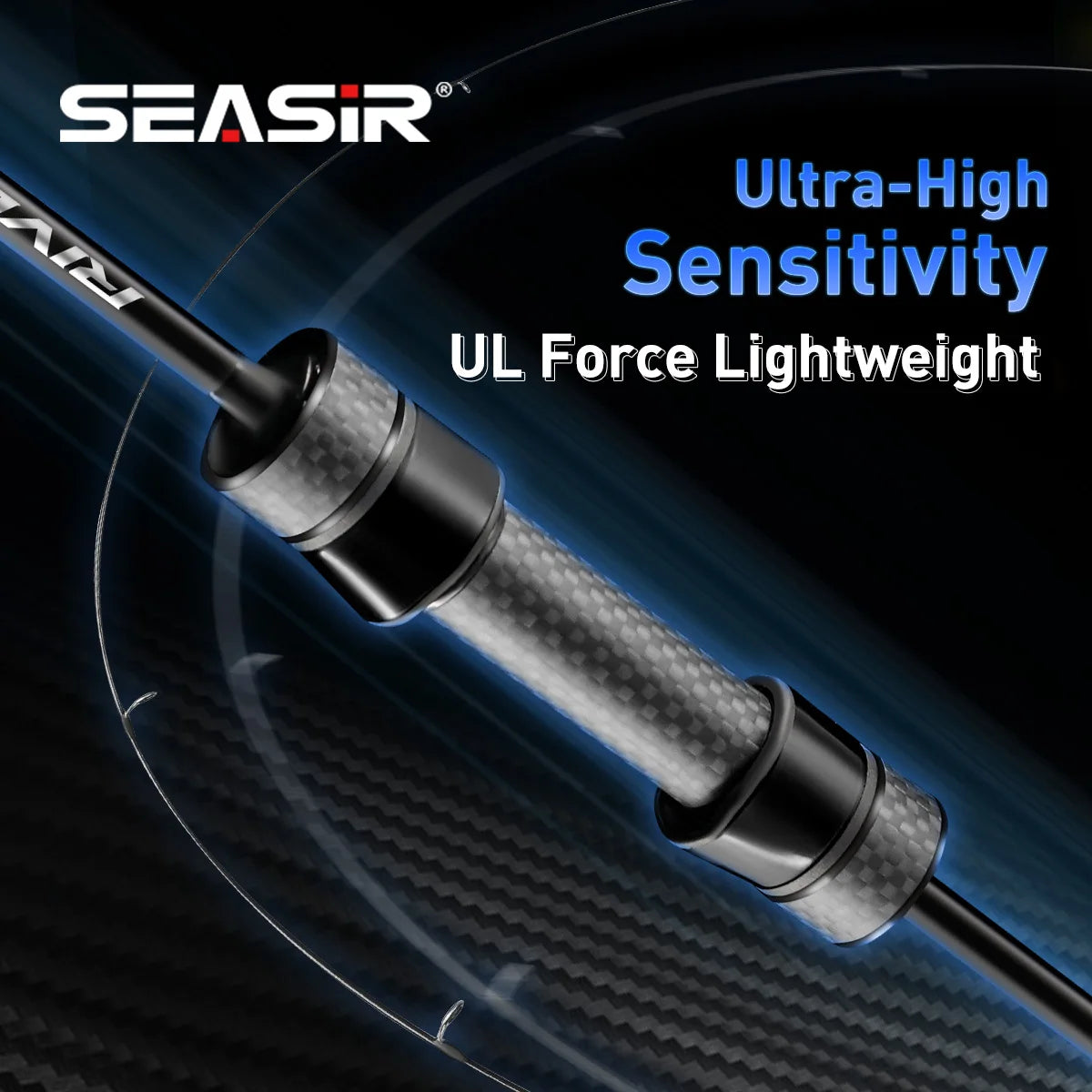 HookUpCo. Ultralight Baitcasting Fishing Rod 1.5-2M