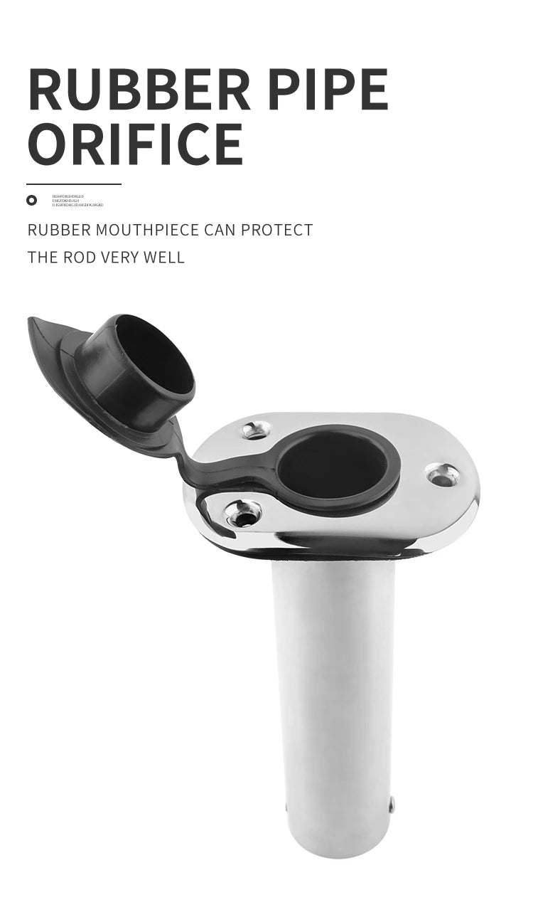 HookUpCo. Stainless Steel Flush Mount Rod Holders - HookUpCo.