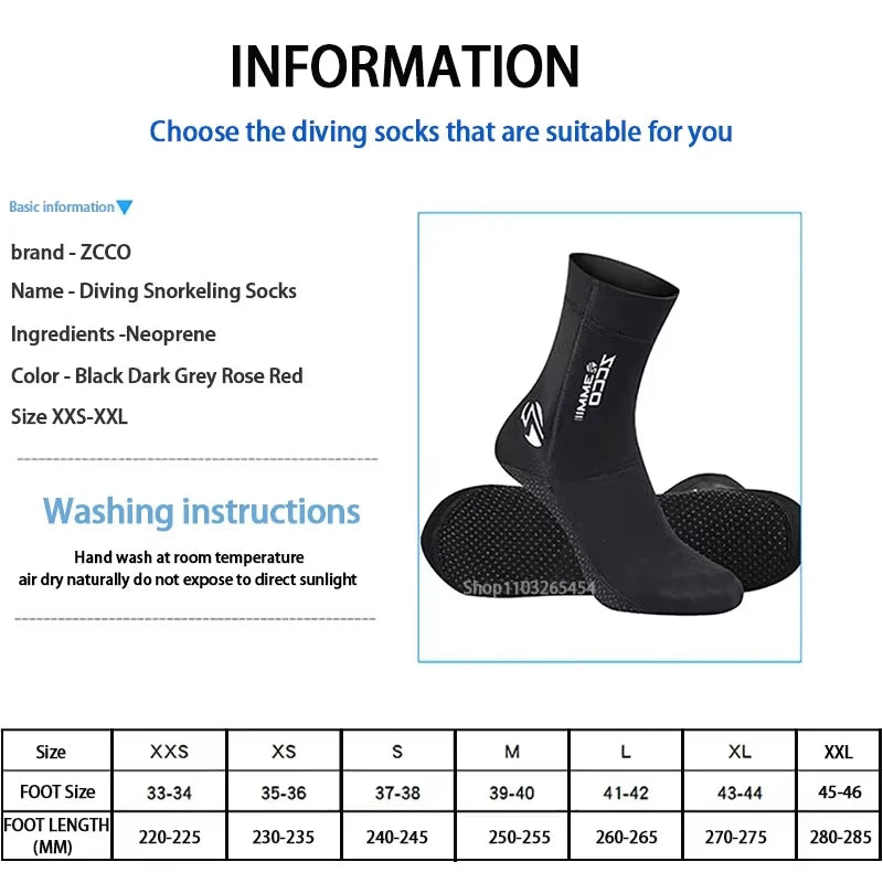 HookUpCo. Neoprene Water Socks