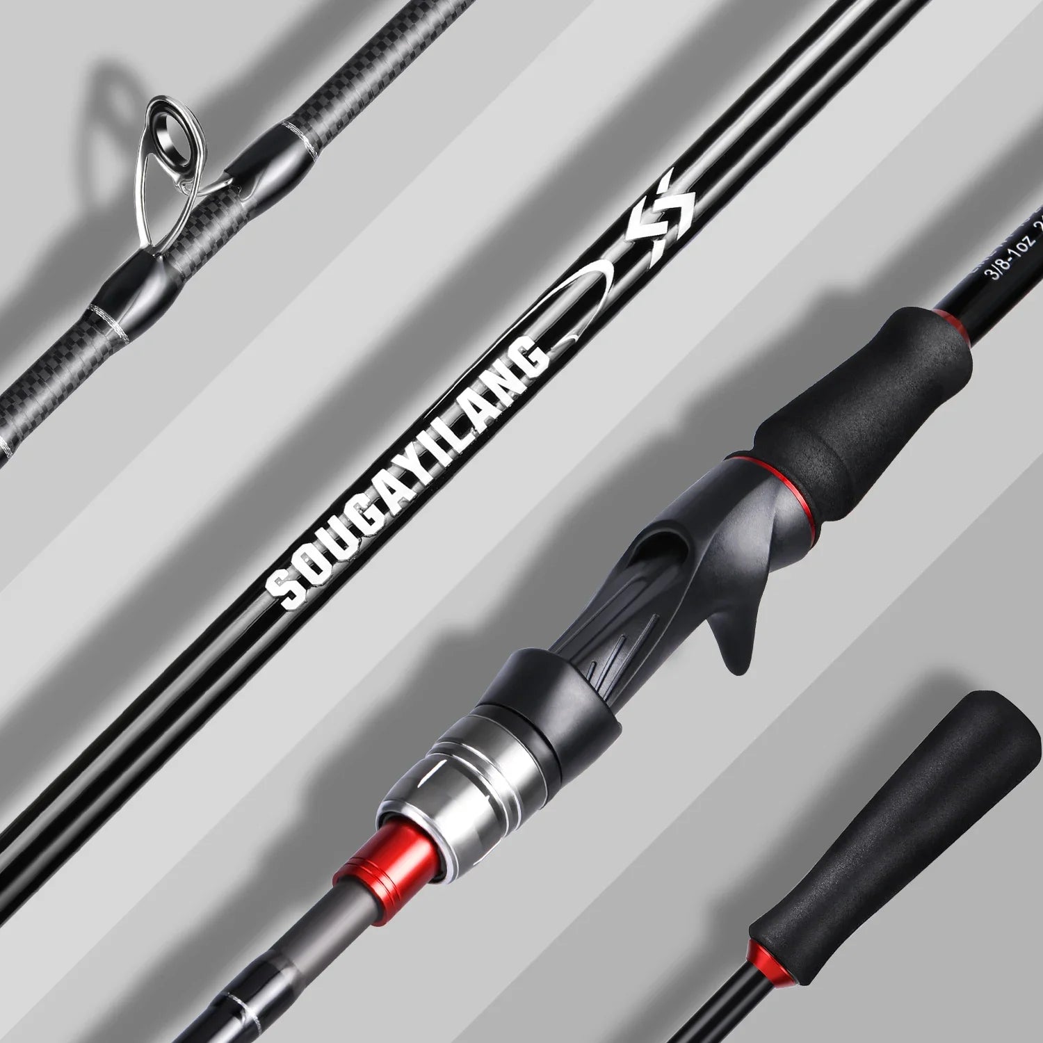 HookUpCo. Carbon Fiber Fishing Rod 1.8m/2.1m - HookUpCo.