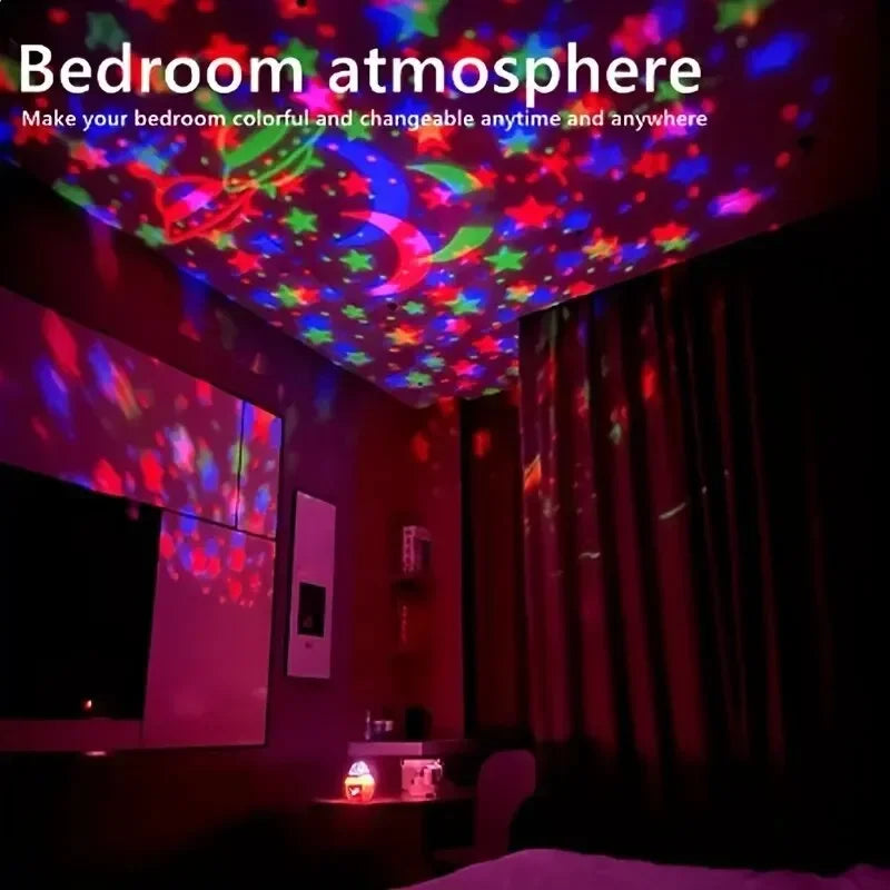 Starry Sky LED Projector Lamp for Cozy Nights