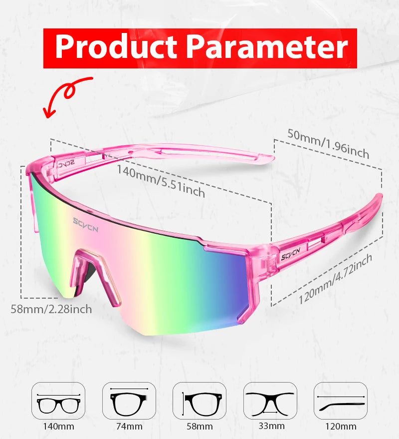 UV400 Cycling Sunglasses for Outdoor Sports