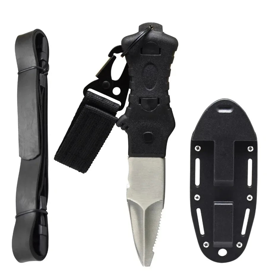 HookUpCo. Stainless Dive Rescue Knife
