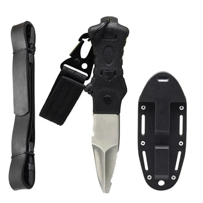 HookUpCo. Stainless Dive Rescue Knife