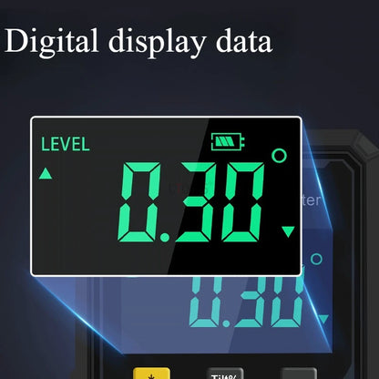 HookUpCo. 4-Sided Magnetic Laser Inclinometer for Precision