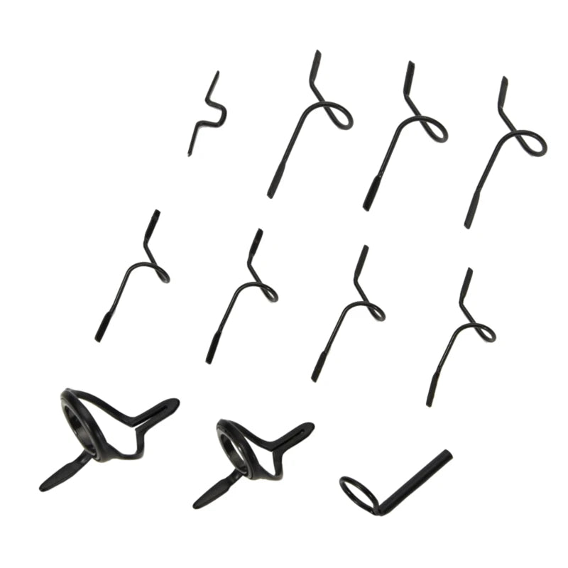 Durable Fishing Rod Guide Repair Set - 11 Pieces - HookUpCo.