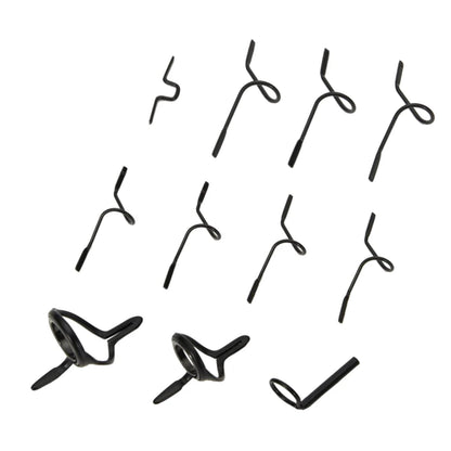 Durable Fishing Rod Guide Repair Set - 11 Pieces - HookUpCo.