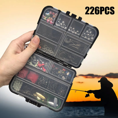 HookUpCo. Complete Fishing Kit with Tackle Box - HookUpCo.