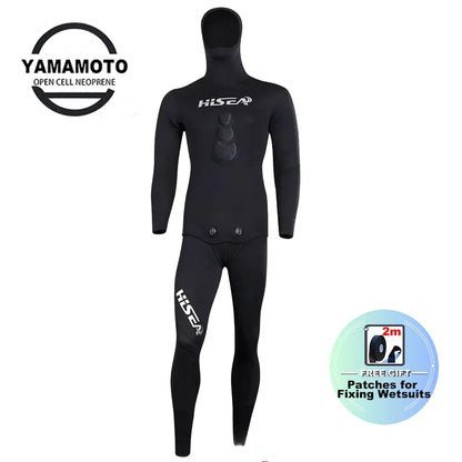 HookUpCo. 3mm Neoprene Camouflage Wetsuit for Diving
