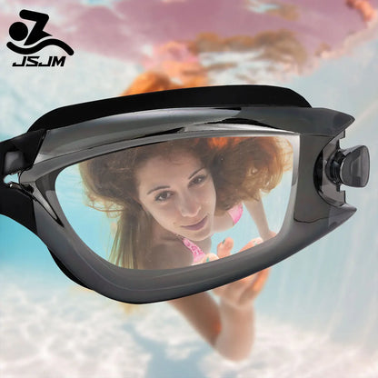 Professional Adult Anti-fog UV Protection Lens Men Women Swimming Goggles Adjustable Silicone Swim Glasses