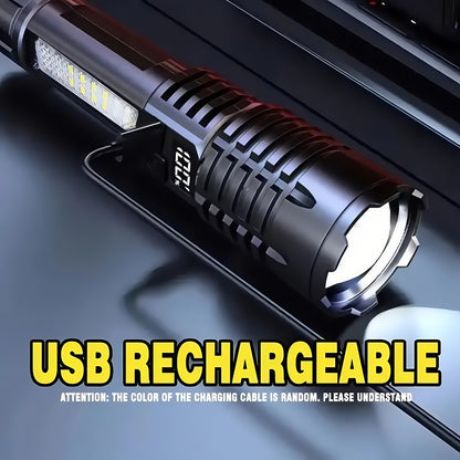 Ultra-Bright 2-Pack Rechargeable LED Flashlights with 5 Modes