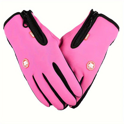 Windproof Waterproof Touchscreen Gloves for Outdoor Activities