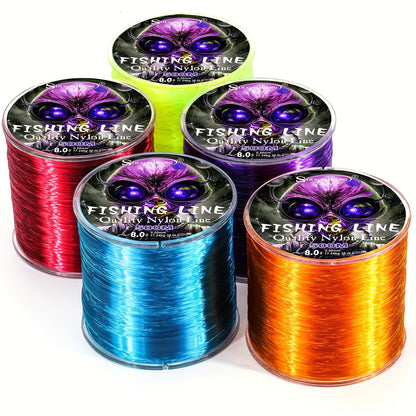 Ultra-Durable Nylon Fishing Line, Abrasion-Proof 547yds