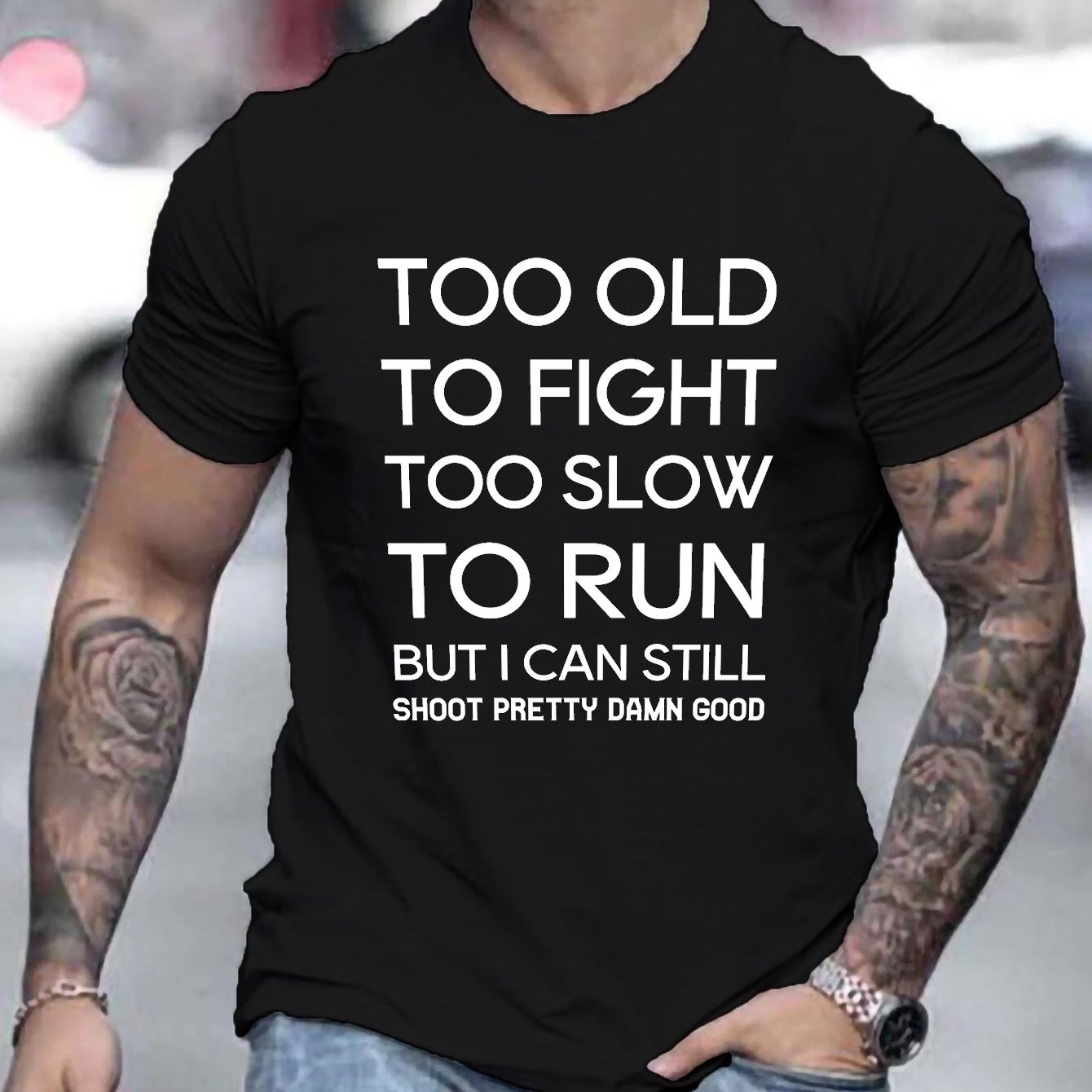 Fashion-Forward Plus Size Letter Pattern T-Shirt for Summer