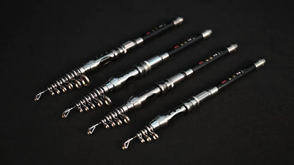Compact Carbon Fiber Fishing Rod, Adjustable 1.5m to 2.4m