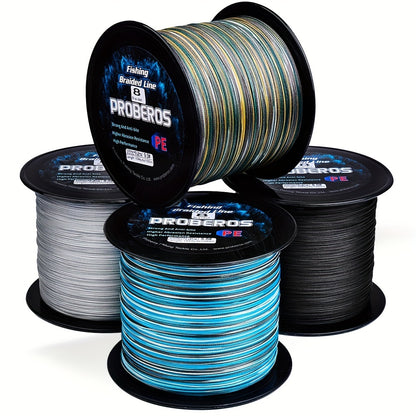 Durable 1000M Braided Fishing Line, Zero Stretch, 10-100Lb