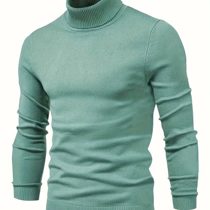 Men's Thermal Long Sleeve High Neck Tops for Ultimate Comfort