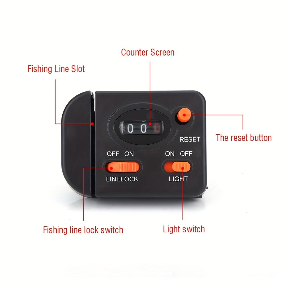 Digital Depth Finder Fishing Line Counter for Accurate Angling