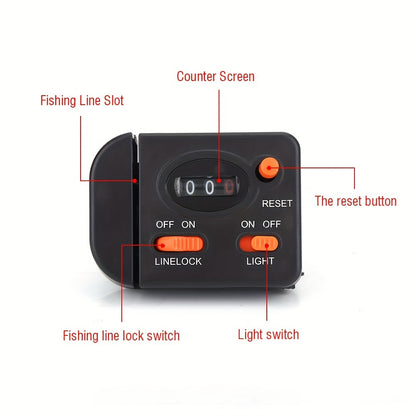 Digital Depth Finder Fishing Line Counter for Accurate Angling