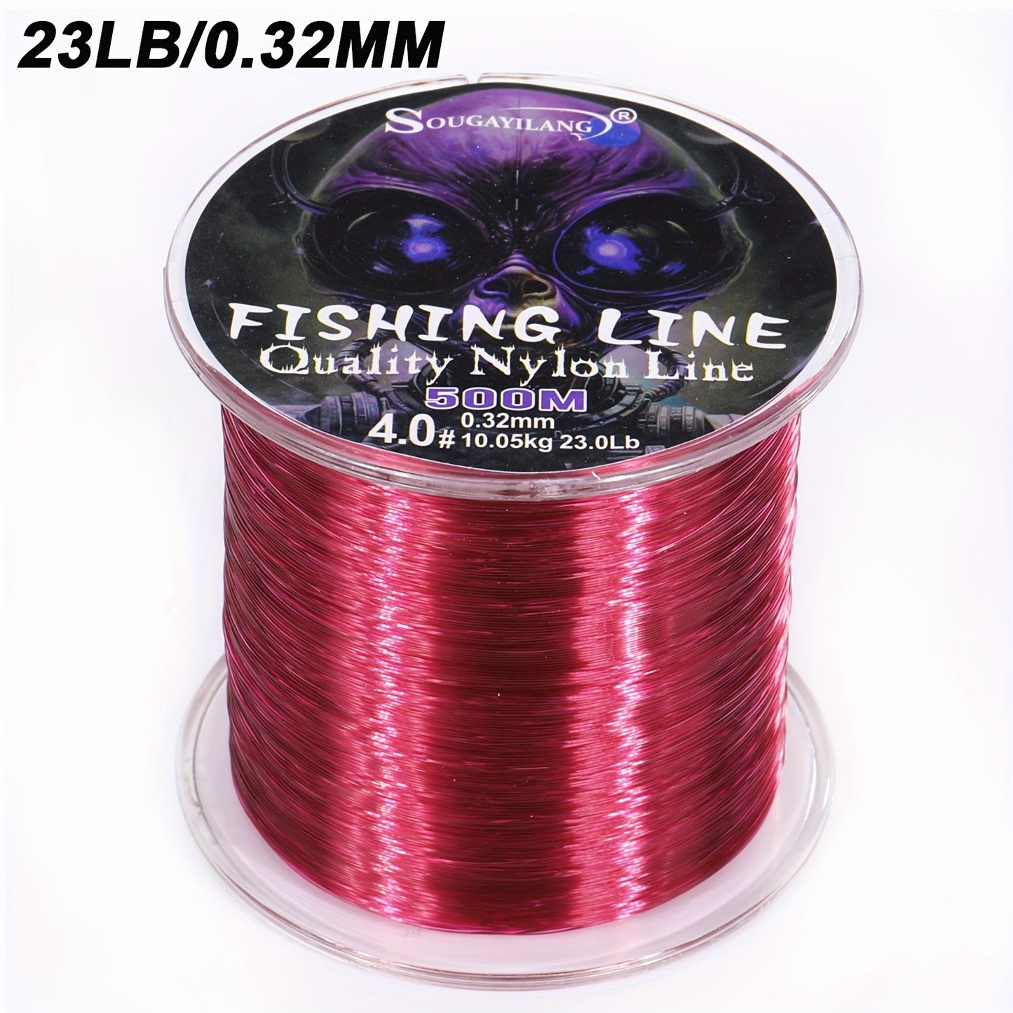 Ultra-Durable Nylon Fishing Line, Abrasion-Proof 547yds