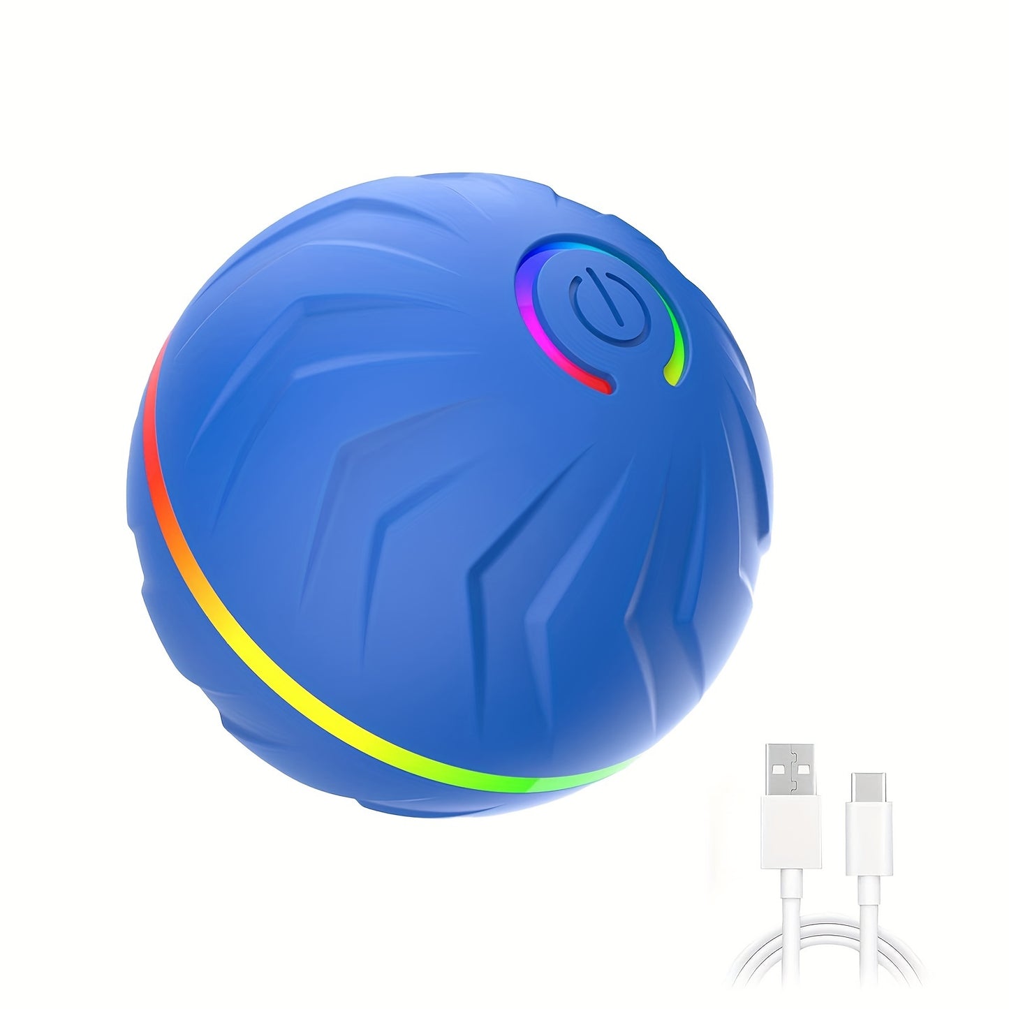 Rechargeable Interactive Pet Ball for Active Dogs and Cats