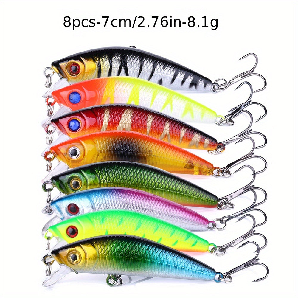 56pc Fishing Lures Set for Freshwater and Saltwater Anglers