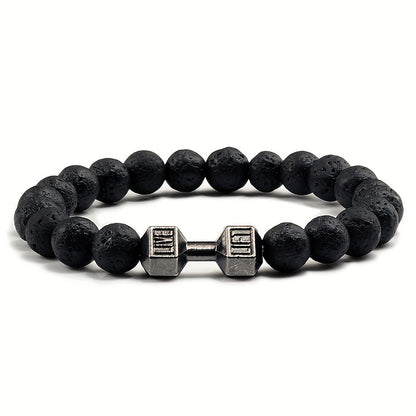 Black Weathered Adjustable Beads Bracelet - Buy 2 Get 1 Free
