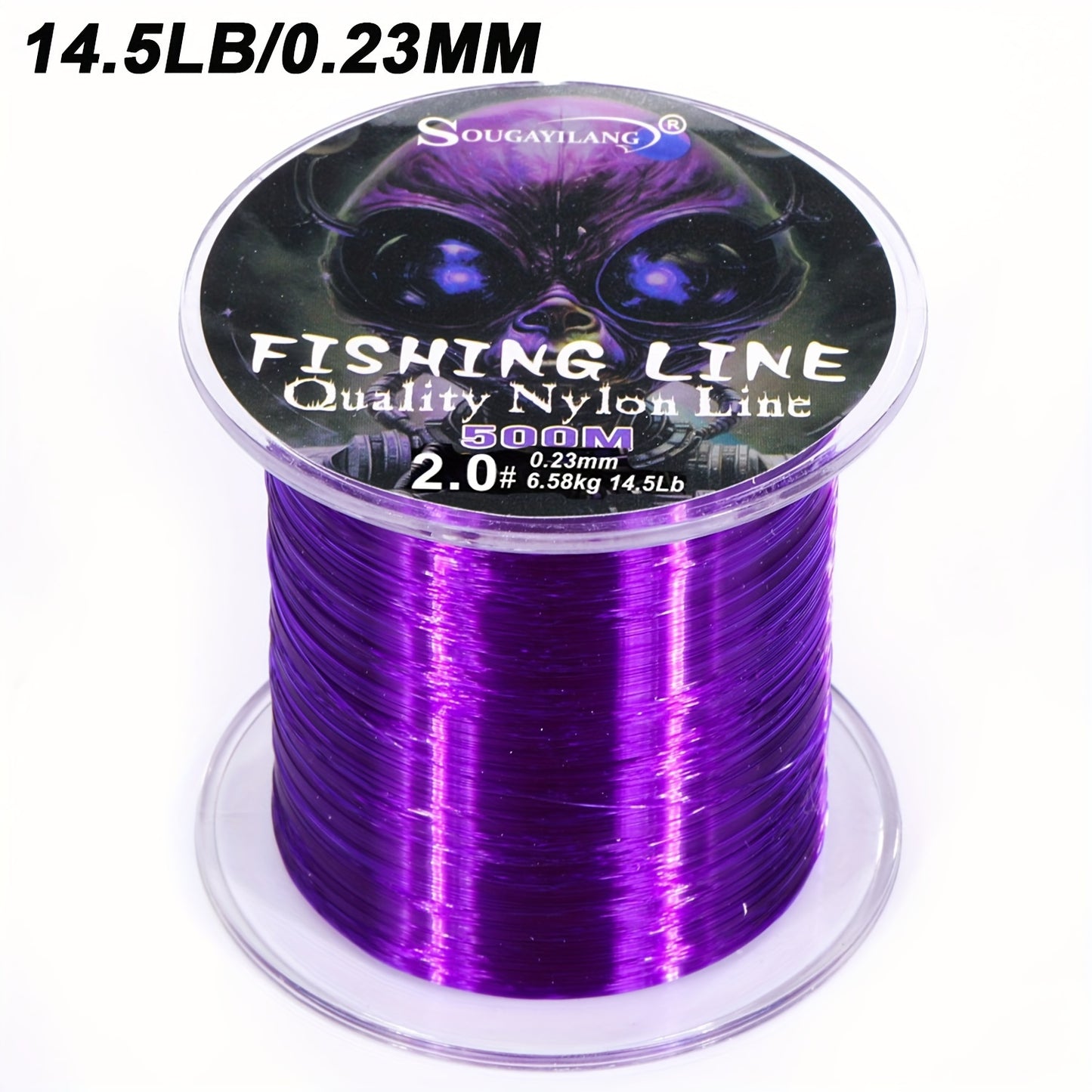 Ultra-Durable Nylon Fishing Line, Abrasion-Proof 547yds