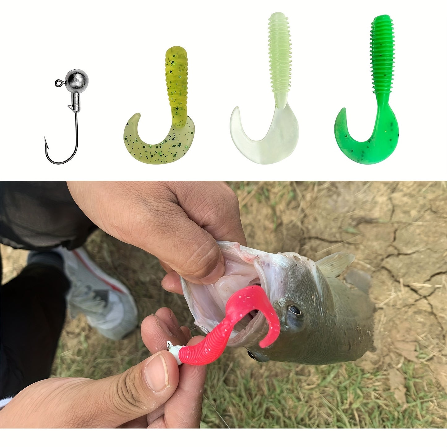 78-Piece Fishing Lure Tackle Set for Bass and Trout Adventures