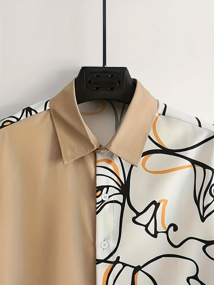 Casual Summer Outfit Set: Hawaiian Shirt and Shorts Combo