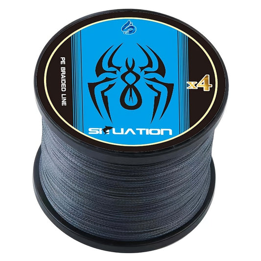 High-Performance 15-75lb PE Fishing Line for Smooth Casting