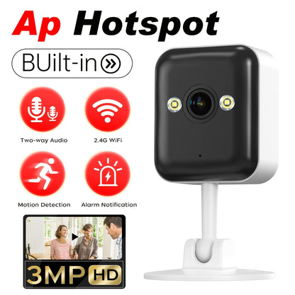 1080P Wireless Surveillance Camera with Two-Way Voice Call