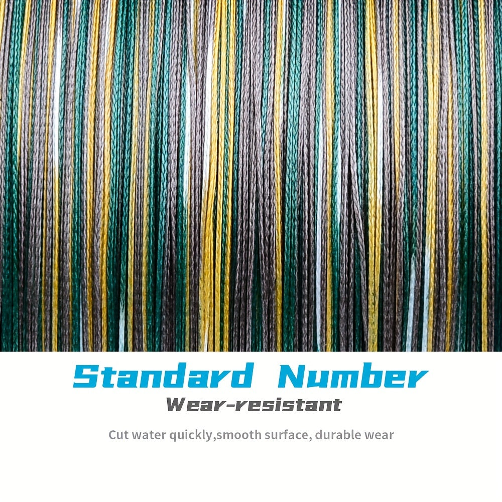 Durable 1000M Braided Fishing Line, Zero Stretch, 10-100Lb