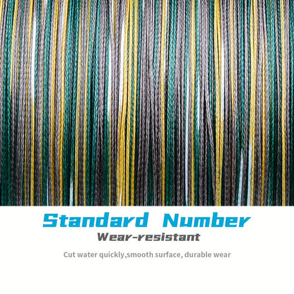 Durable 1000M Braided Fishing Line, Zero Stretch, 10-100Lb