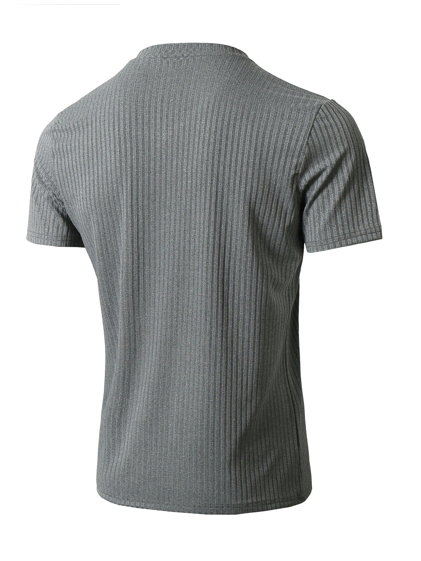 HookUpCo. Men's Short Sleeve V Neck Tee for Summer Activewear