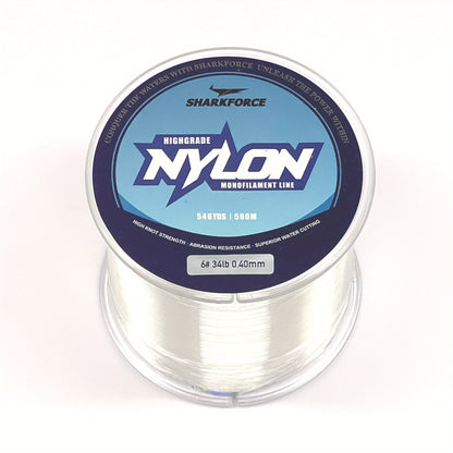 Clear Monofilament Fishing Line 500M Strong Shock Absorber