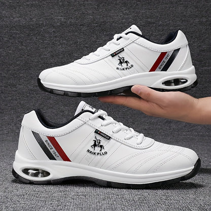 Plus Size Men's Sneakers with Air Boost, Non-Slip Grip