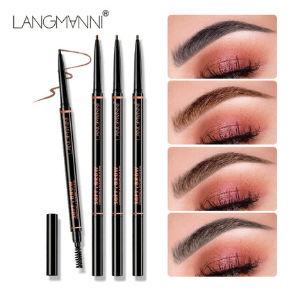 Ultra-Fine Wild Eyebrow Pencil for Smooth, Long-Lasting Style