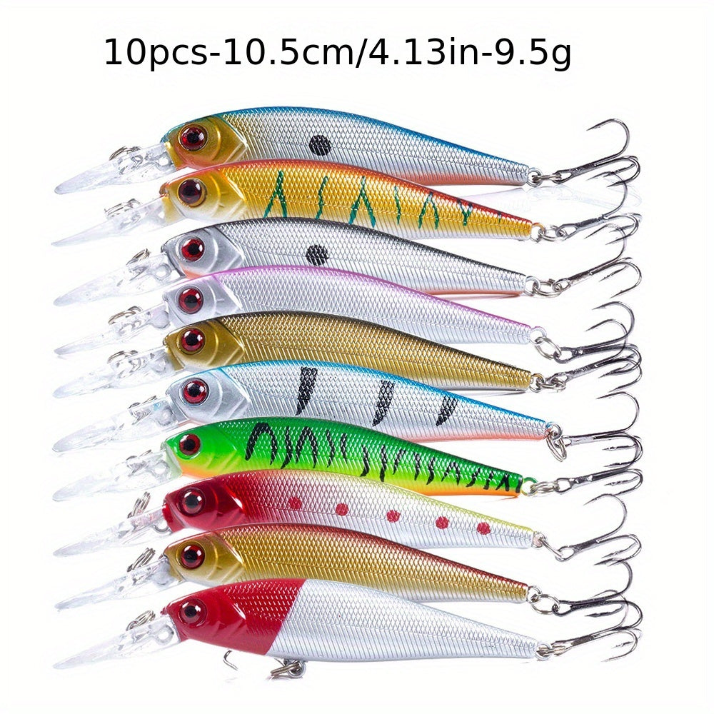 56pc Fishing Lures Set for Freshwater and Saltwater Anglers