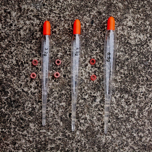 Transparent Fly Fishing Floats - 5 Pack for Trout Success