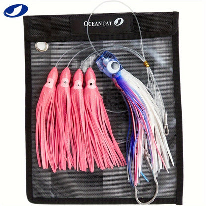 Premium Fully Rigged Chugger Lure for Deep Sea Fishing
