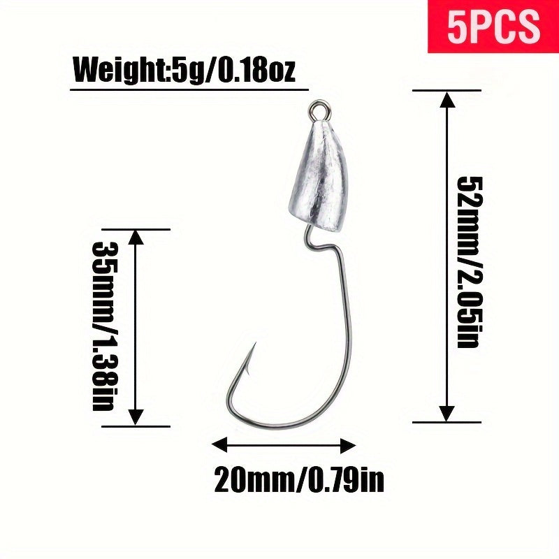 Versatile Barbed Crank Shank Hooks for Outdoor Fishing Fun